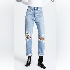 AGOLDE
90s Mid Rise Straight Fit Jeans, color fall out size 25